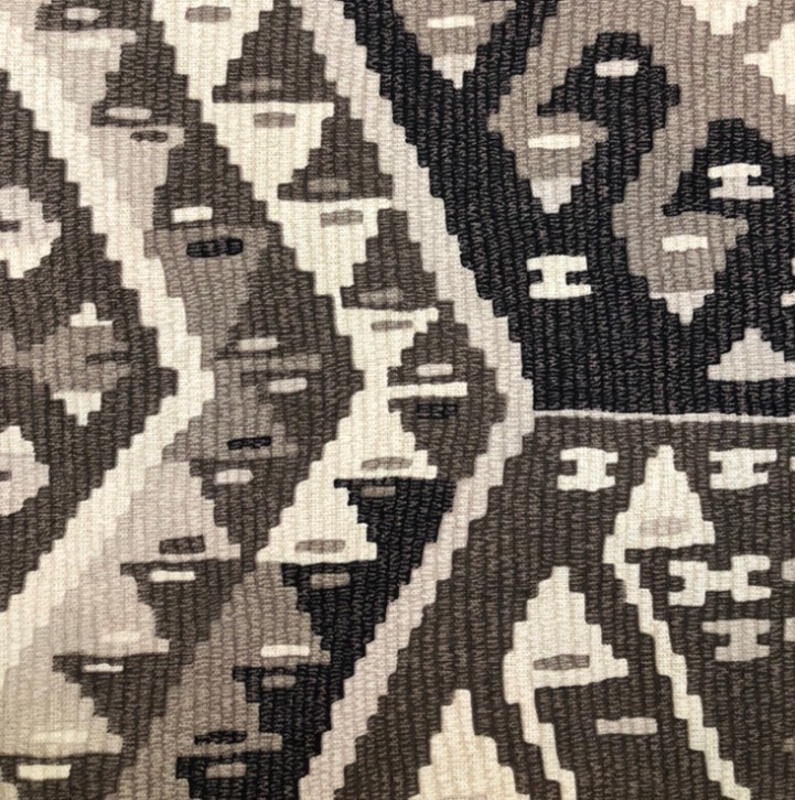 6.5 Yard Remnant Neutral Southwestern Print Home Decor Fabric