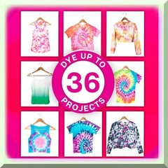 Rainbow Tie Dye Party Pack with 18 Bottles