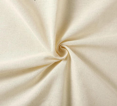 ® Pack of 5 Yard, 100% Cotton Muslin Fabric 48” Inch Wide, Natural Unbleached Me