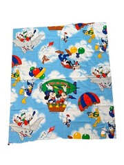 Walt Disney Mickey Minnie Mouse and Friends Hot Air Balloons Fabric
