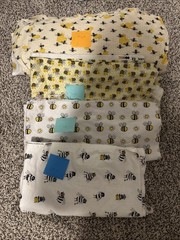 joann Fabrics, Super Snuggle, Cotton Fabric Bundle approx 12 yards. Dog, Bee.