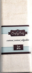 CRAFTY CUTS 100% Cotton Fabric IVORY WITH GOLD GLITTER – 1 yd (36″ x 44″)