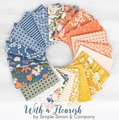 With a Flourish 2.5″ Strip Roll (Jelly Roll / Rolie Polie) by Simple Simon