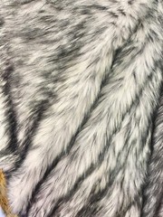 Husky Dark gray faux Synthetic Fur upholstery Fabric by the yard 60″ wide