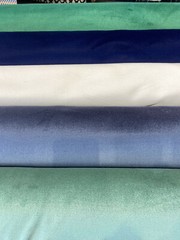 Perennials Plushy Hello Slate Outdoor Velvet Upholstery Fabric By The Yard
