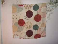 Lee Jofa Groundworks, Orbit, Novelty, Remnant, 25.50″ W X 25.50″ L, Plum/Teal