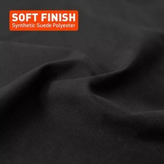 New Premium 3MM Black 150cm*150cm Headliner Fabric Foam Backed Upholstery Suede