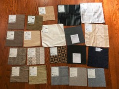 JAB, CHIVASSO, CHRISTIAN FISCHBACHER 20 pcs Mixed Lot Fabric Samples