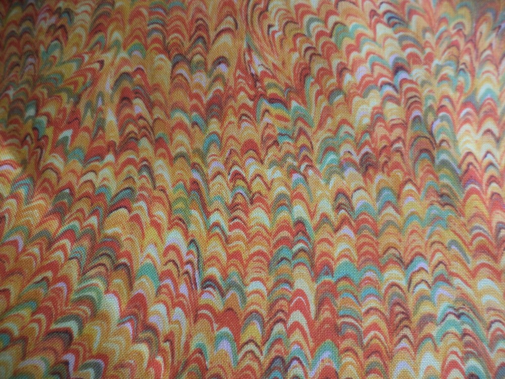 Hoffman International Fabrics Fundamentals Orange Yellow Green BTY