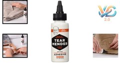 Instant Fabric and Leather Adhesive 2 oz Waterproof Quick-Dry Bond