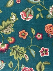 Richloom Mystery Green Grotto Multicolor Floral Upholstery Fabric-109” X 54”