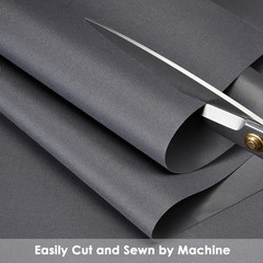 Waterproof Canvas Fabric by The Yard 60″ W 600 Denier PVC Backing Water Repel…