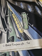 Vintage – Robert Kaufman Future World Cotton Fabric – 1.333 Yards