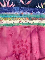 Anthology Fairyland 1/2 yard bundle 15 Batik fabrics NEW