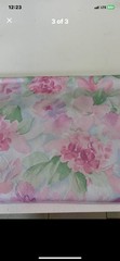 Floral Cotton Sateen Fabric 5 Yards