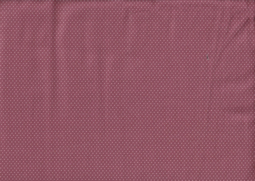 1/2 Metre Dusky Pink Pin Spot Fabric, Patchwork/Quilting