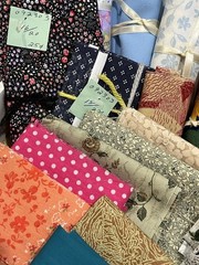 12+ LB Fabric Remnant Lot Quilt Cotton Yardage Precuts Squares Strips Craft