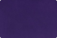 Extra Wide Solid Cuddle® 3 Eggplant By The yard x 88/90 wide Shannon Fabric