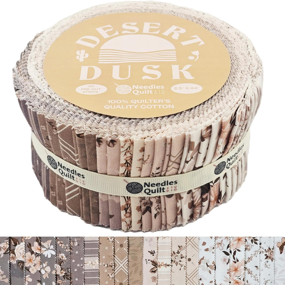 Jelly Roll Fabrics for Quilting Clearance 40 Strip 2.5″ X 44″ | Cotton Strips Bu