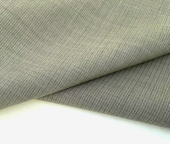 PURE WOOL EARTHY GREY PIN-STRIPE LUXURY TAILORING MADE IN ITALY FOR KITON E121