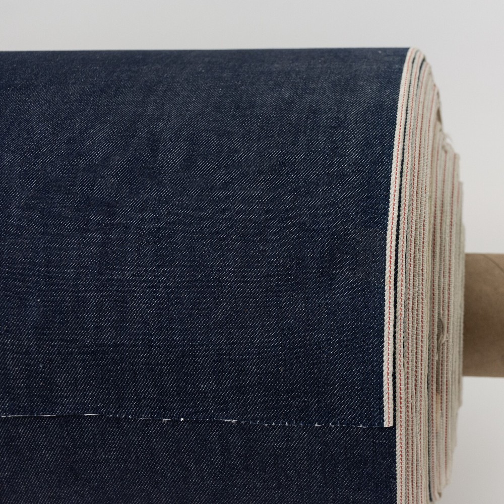 100% Cotton Deadstock ITV Italian Selvedge Denim 13.5oz – 28.25″ W – By The Yard