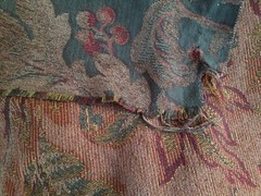 Damask Brocade Double-Sided Fabric Roll 56″W x 78 yds long (234 in) Floral Vtg
