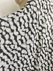 55‘’ Wide By Yard Digital Print Viscose Rayon Fabric For Dress Robe Geometric