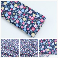 Twill Cotton Fabric Patchwork Floral Cloth Dress Costume Material Sewing Crafts