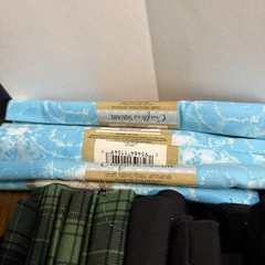 100 Crafters SQUARE 18” X 21” Cotton Solids Prints 7 Pounds