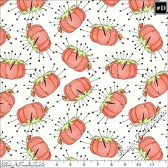 RILEY BLAKE J WECKER FRISCH “PAPERDOLL” SEWING THEME FABRICS (SELECTION)