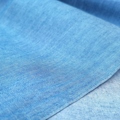 5OZ Cotton Denim Fabric for Sewing 55 Inches Width (Light Blue 1Yard)