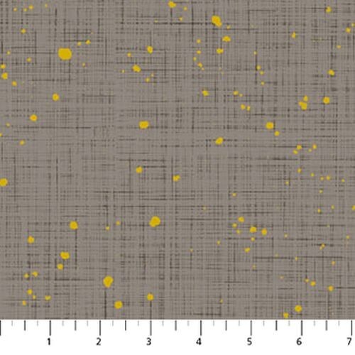 Winter Dreams By FIGO Fabrics – Taupe Crosshatch #90846M-14