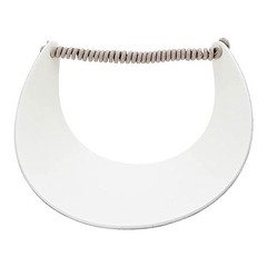 Fabric Foam Sun String Visor One Size Khaki