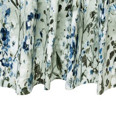 Snow Garden Printed Cotton Fabric By The Yard, Printed Cotton Fabric Upholstery