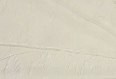 P KAUFMANN FLORAL CREAM JACQUARD HEAVY FURNITURE FABRIC 6.75 YARD 110″W