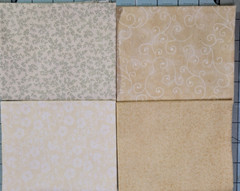 Quilt Shop Quality 16 FQs 4 Yds Cotton Fabric Civil War Repro Assorted Neutrals