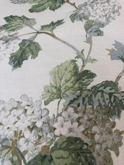 Thibaut Anna French Linen Sussex Hydrangea Fabric 1/2 yard