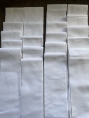 White Jelly Roll 20 Strips