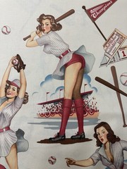 Alexander Henry Fabric OOP 2017 Swingers Cotton Fabric Very Rare
