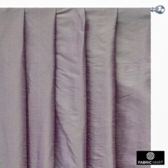 Cream & Purple Faux Silk Fabric by the Yard, 44 inch width Cream Silk Fabric