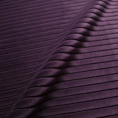Purple Plum Velvet 56″ By The Yard Heavy Stripe Embossed Upholstery Fabric