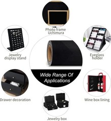 Microfiber Fabric Self-Adhesive Suede Look, Stretch Film Fabric For Car Interior
