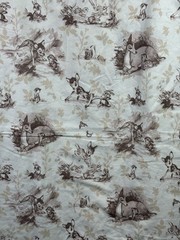 Disney Bambi Scenic Toile Fabric Springs Creative 2014 100% Cotton Woodland