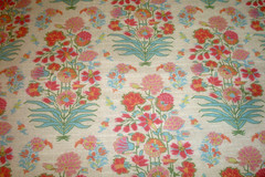 3.5 yds Pindler Fabric Asha Blossom Floral Linen Cotton Upholstery 54″x 126″ btp