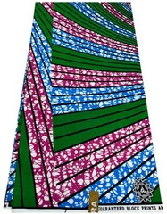 High Fashion Swirl Design In Ankara Wax Print- sell by 6 yards- 100% cotton