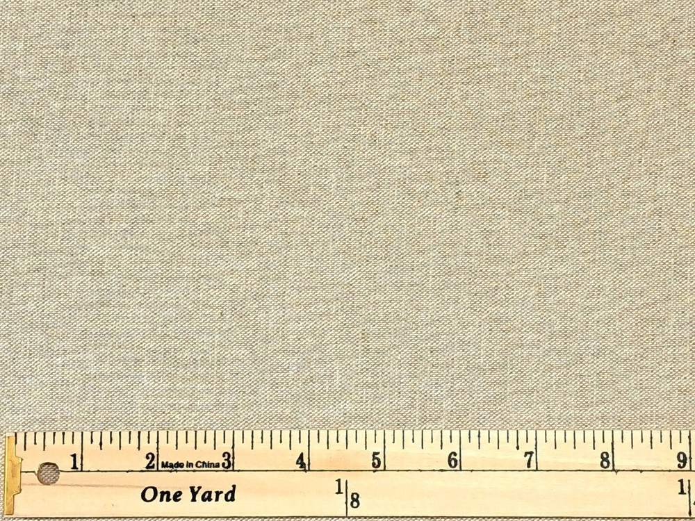 Cotton Linen Blend Freespirit Essentials Natural Oatmeal Fabric by Yard D243.06