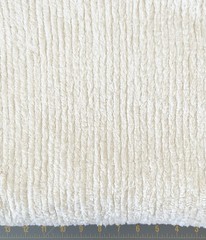 1/2 Yard Terry CHENILLE 100% COTTON FABRIC Natural Cream SOLD by the HALF YARD