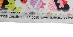 Disney Treat Snacks Ice Cream Springs Fabric 2+ Yards 44″ X 76″ Material
