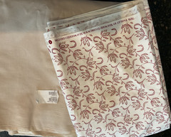 3 1/3 Yard 2 Lot, Cream & Paisley by Maywood Studio