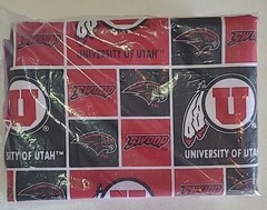 Sport Teams Fabric Lot NBA College Football Hockey Yards Remnant Craft Project